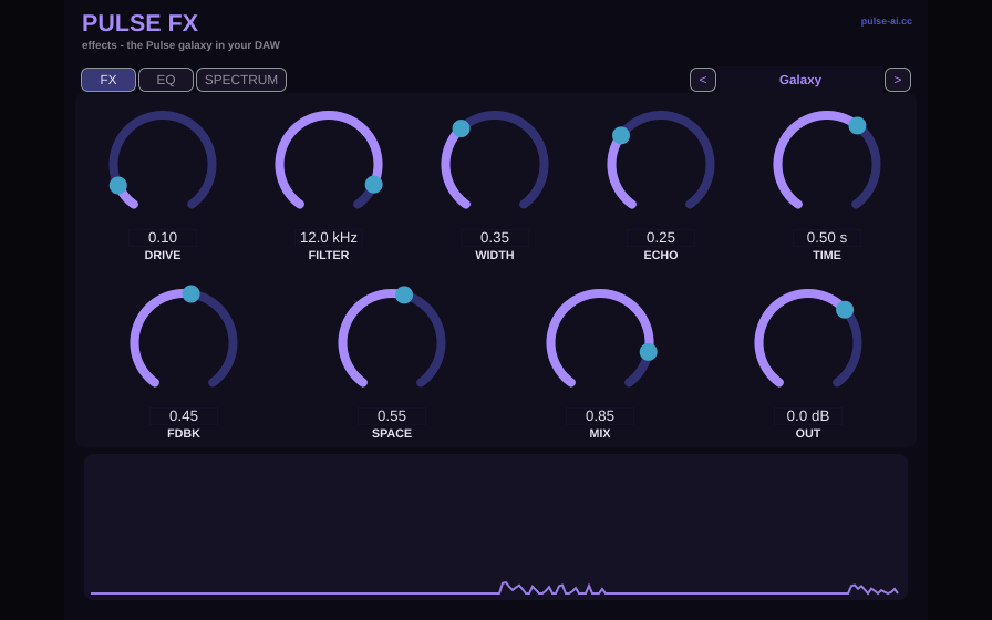 PulseFX — the real editor