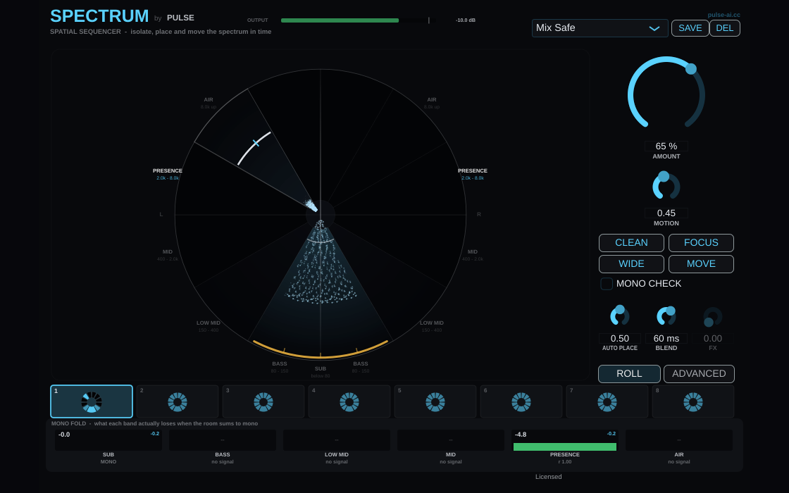 SPECTRUM — the real editor